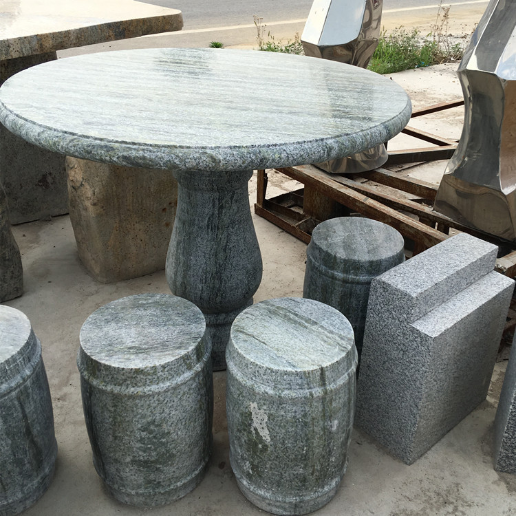 產品供應石雕大理石石桌石凳加工定制大理石園林景觀廣場藝術擺件