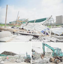南安市石井鎮 重拳出擊 取締 三無 石材加工廠,拆除面積總計1670平方米